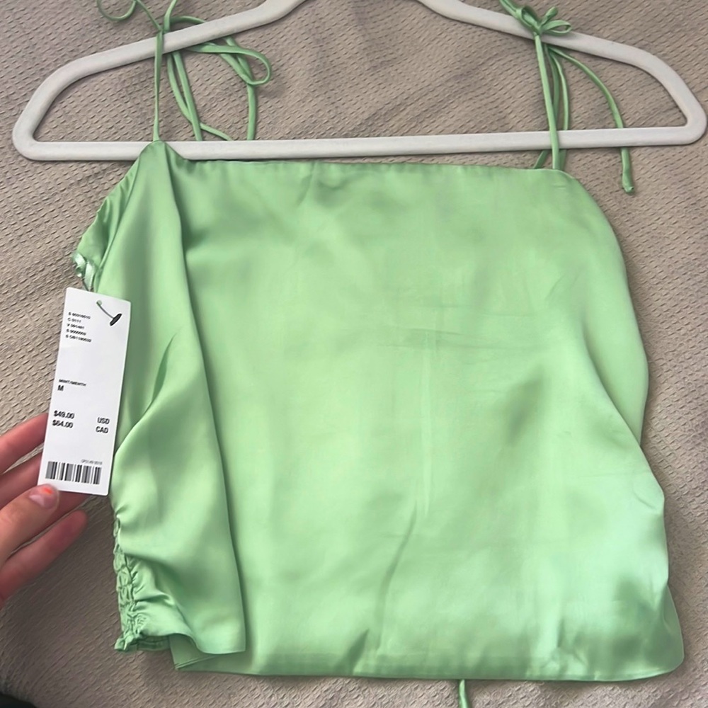 satin top